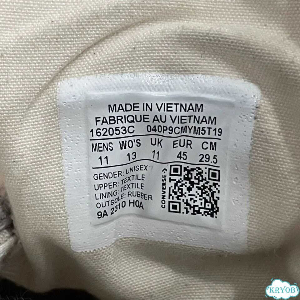 Кеды converse chuck taylor 70 оригинал описание фото 4
