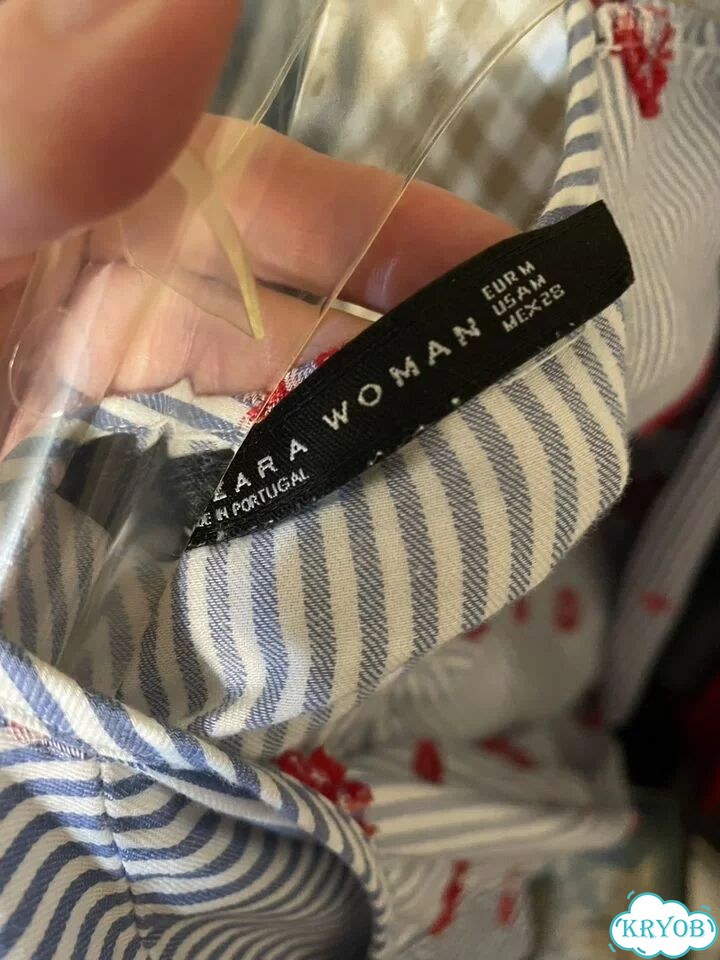 Рубашка zara злопок фото 8