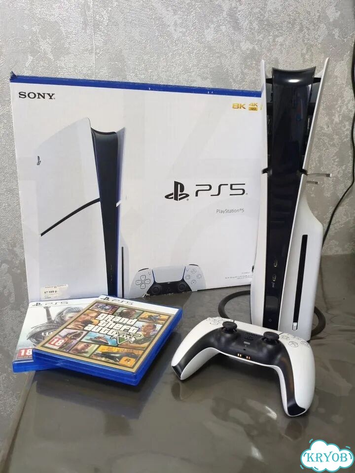 Sony PlayStation 5 Slim 1TB с дисководом фото 1