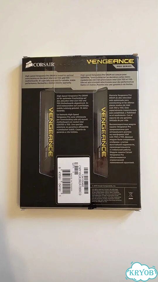 Память Corsair Vengeance Pro DDR3 8GBx2 1866MHz фото 2