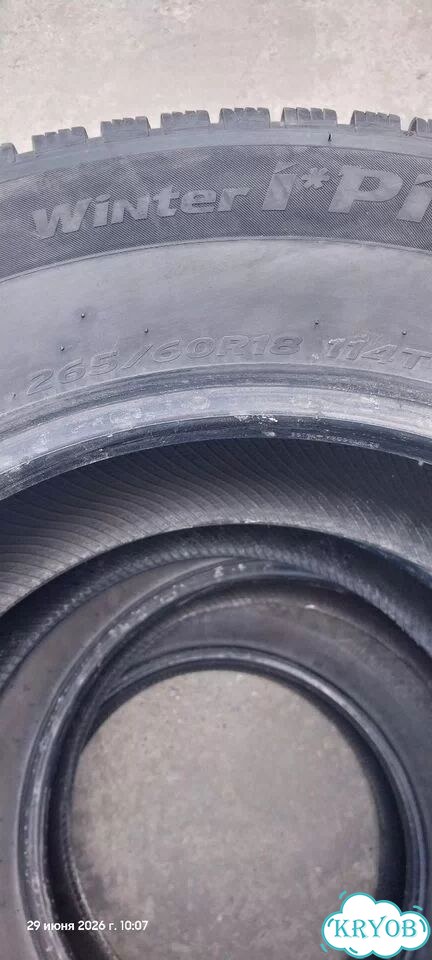 Hankook Winter I'Pike X SUV 265/60 R18 114T фото 2