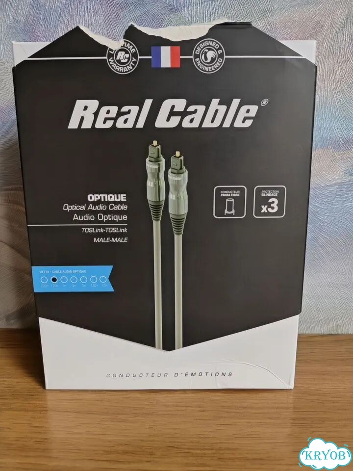 Оптический кабель, Real Cable, OTT70, 1,2 м фото 1
