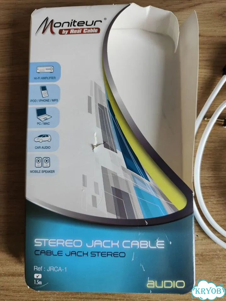 Аудио кабель, Real Cable, jrca-1, 1,5 м фото 4