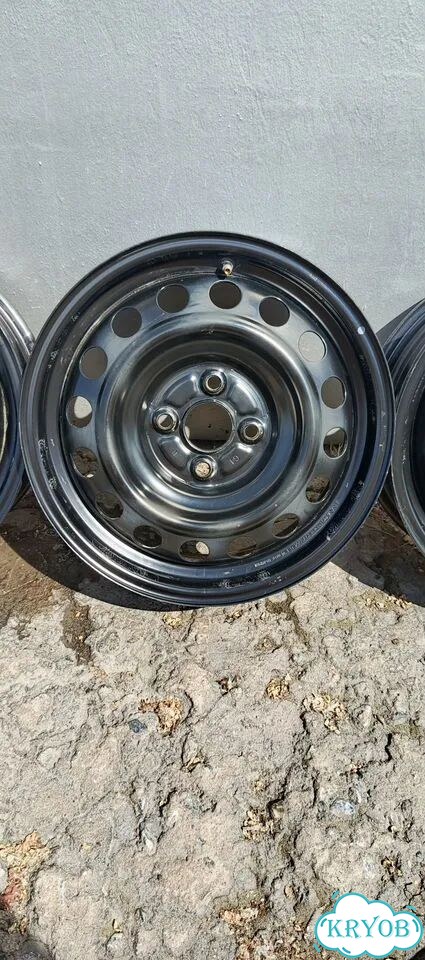 Штампованные диски Toyota 5.5×R15 4×100 фото 5