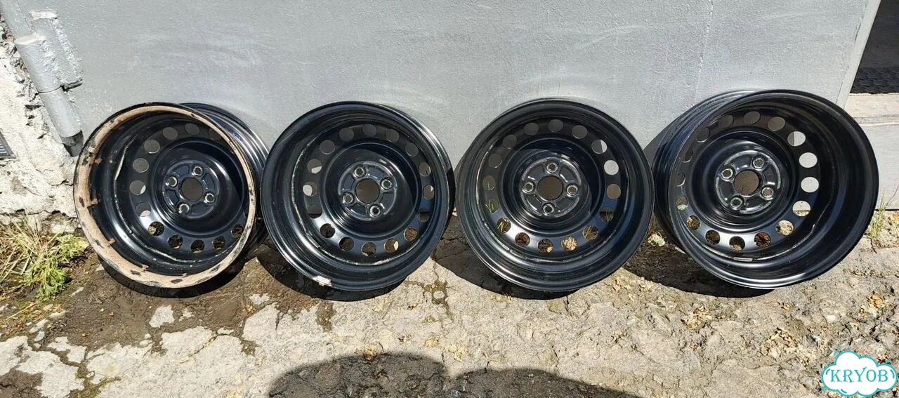 Штампованные диски Toyota 5.5×R15 4×100 фото 8