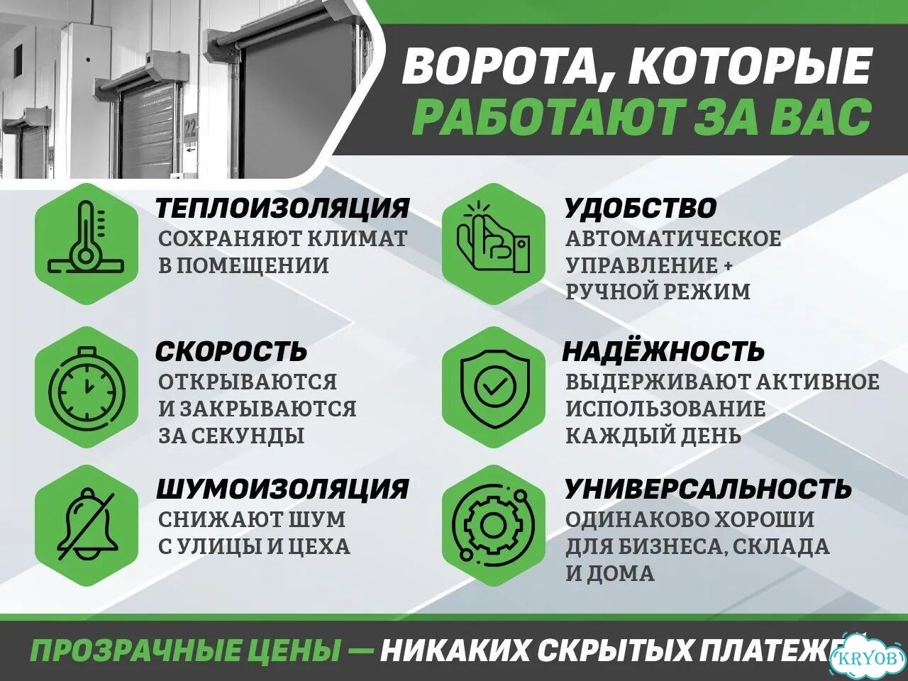 Пвх автоматические ворота для сто фото 4