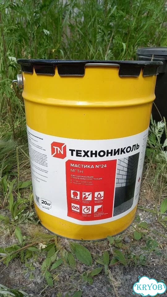 Кровельная битумная мастика фото 2