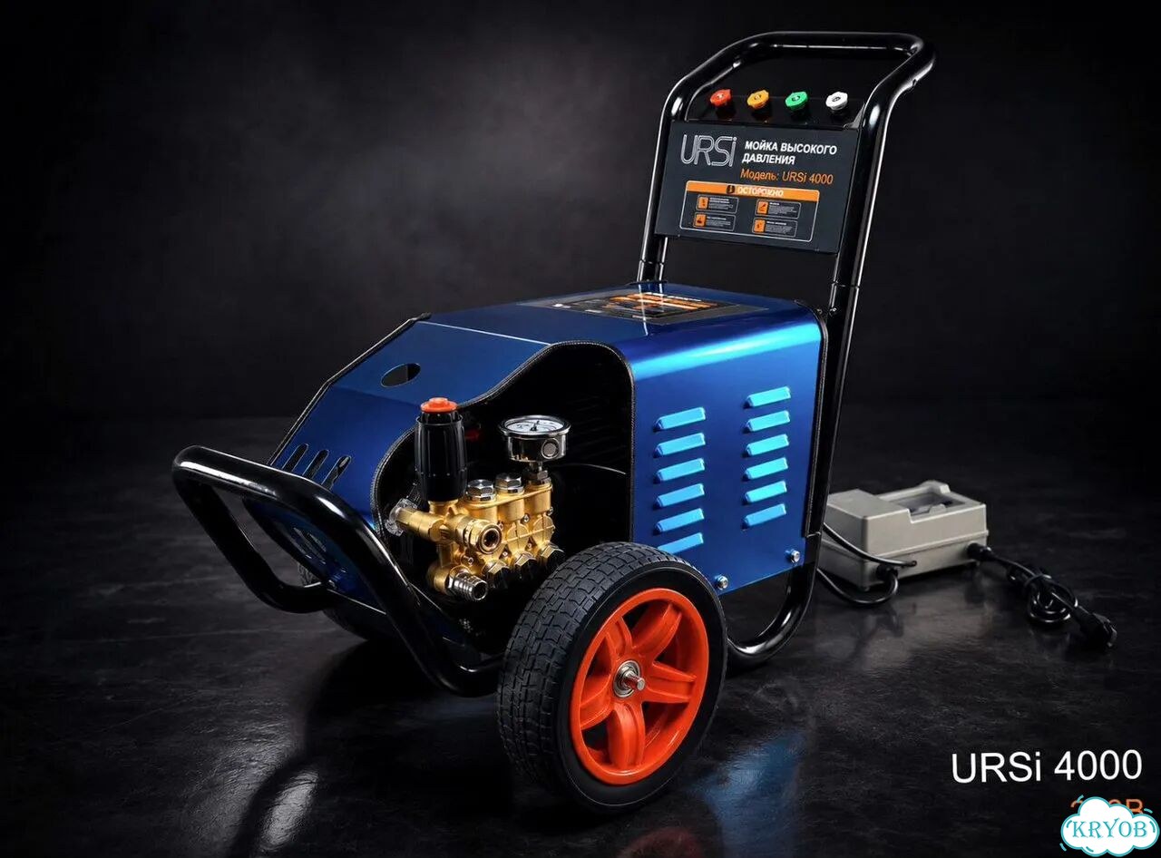 Мойка высокого давления URSi 4000 200 бар, 4 кВт фото 9