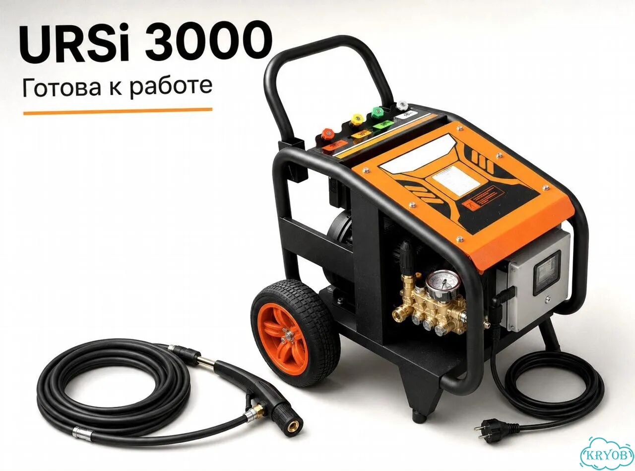 Мойка высокого давления URSi 3000 250 бар, 13,7 л/мин фото 11