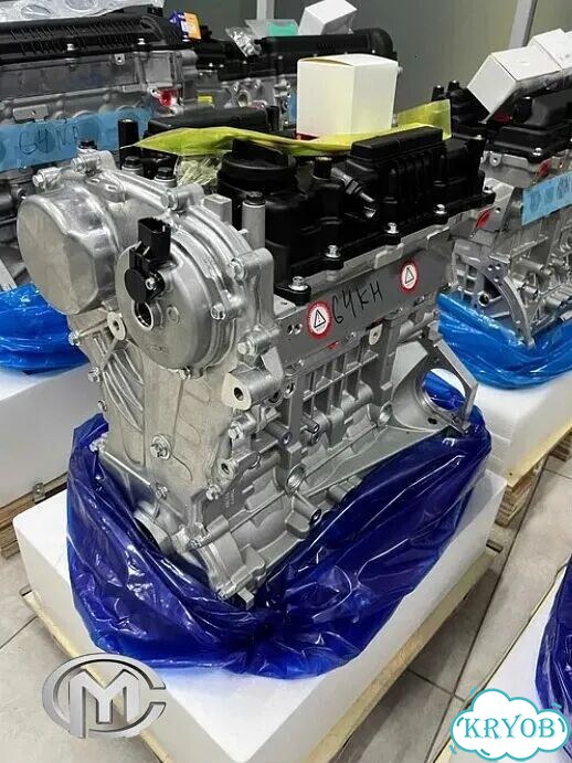 Новый двигатель G4KH рест Hyundai Kia фото 1