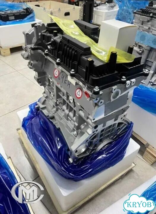 Новый двигатель G4KH рест Hyundai Kia фото 3