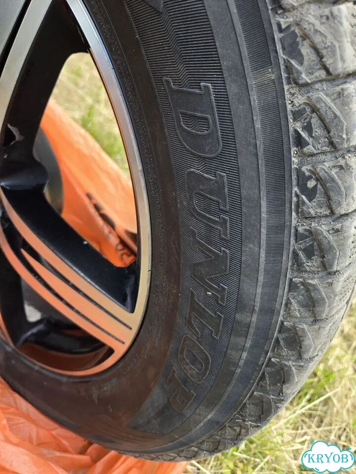 Литье с зимней резиной 225/65R17 Dunlop фото 3