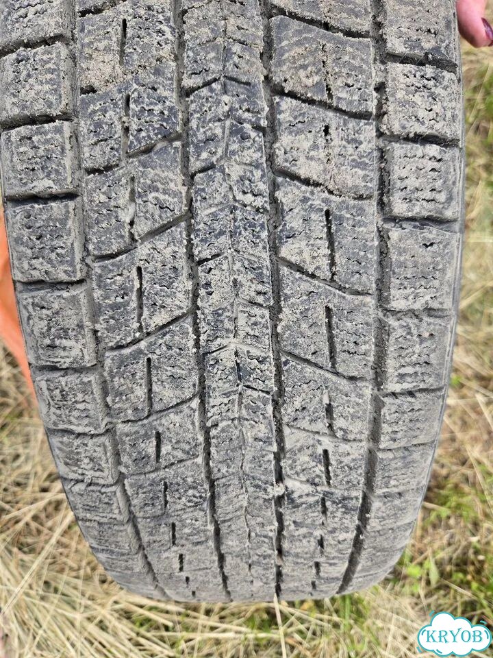 Литье с зимней резиной 225/65R17 Dunlop фото 5