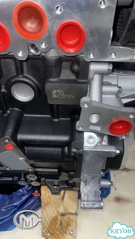 Новый двигатель 4D56 Mitsubishi фото 4
