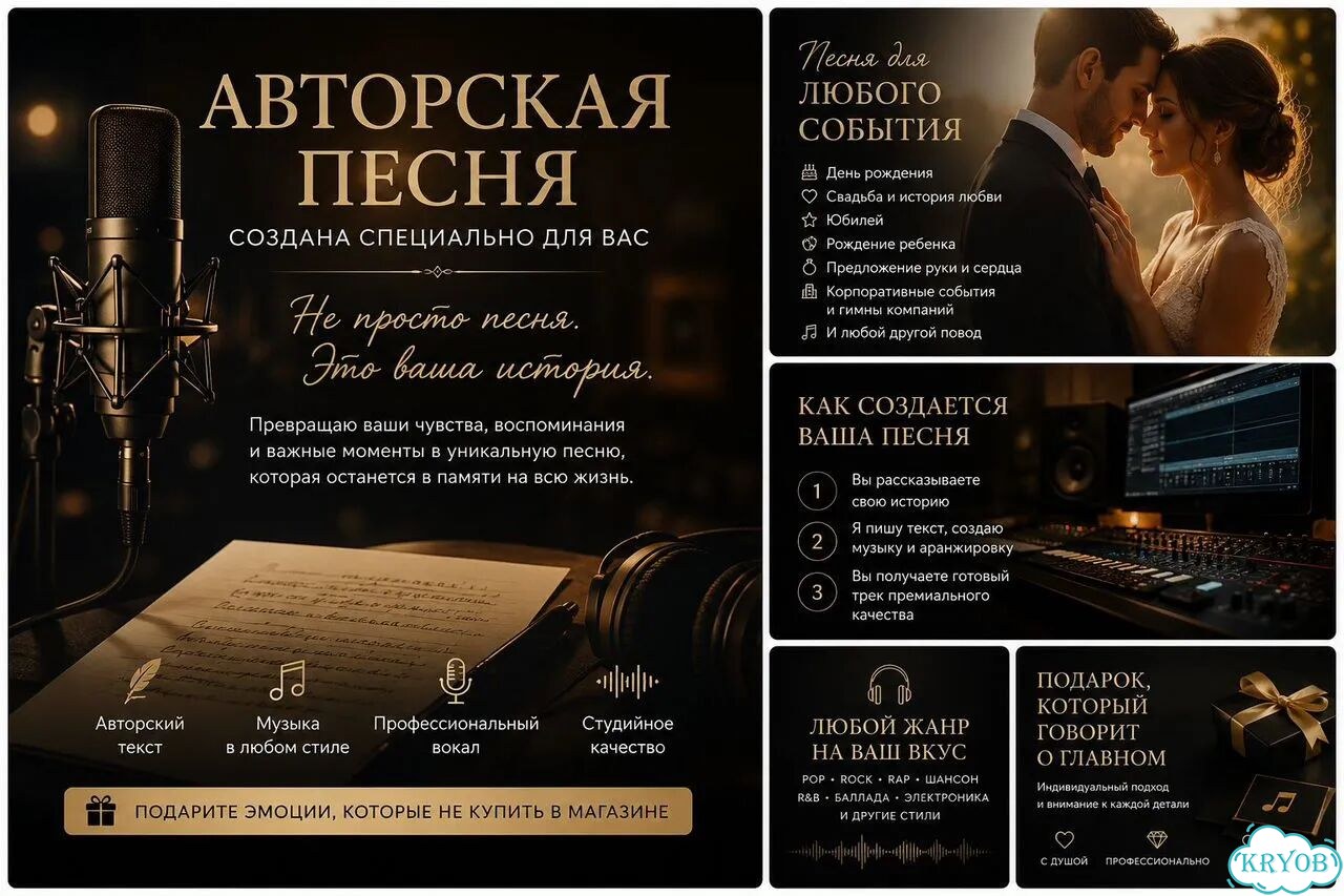 Авторская песня по вашей истории фото 1