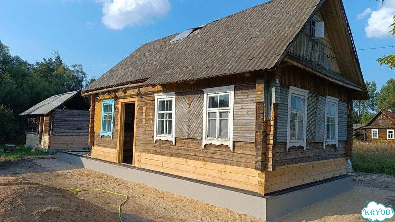 Выправить дом / Ремонт нижних венцов / Подъем дома фото 1