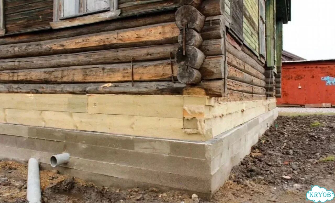 Замена венцов и подъем домов фото 3
