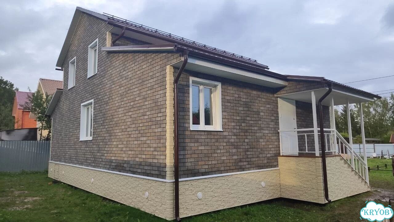 Отделка фасадов сайдингом и панелями фото 8