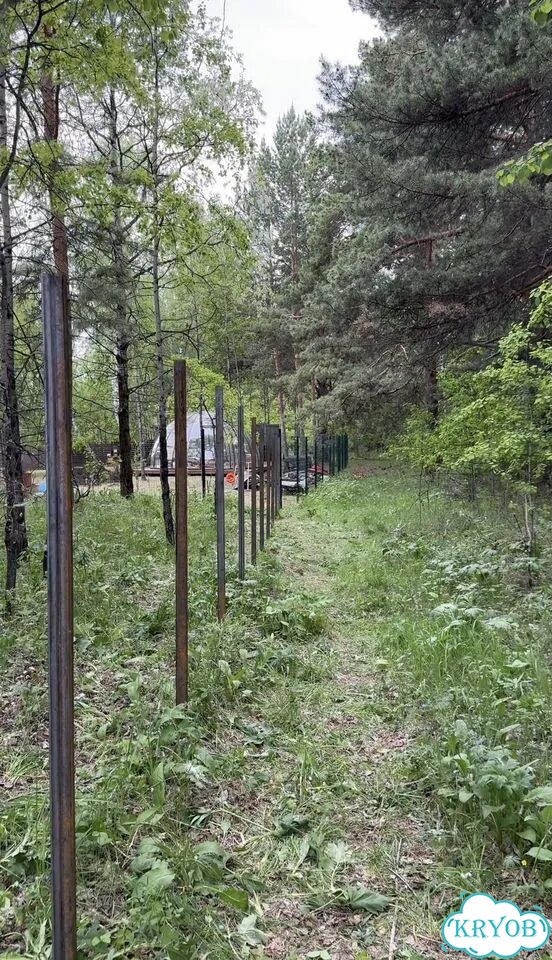 Установка столбов для забора копером фото 3