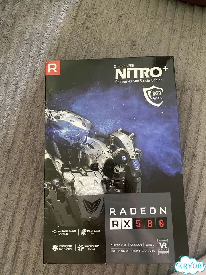 Rx580 8gb sapphire nitro+ special edition фото 1