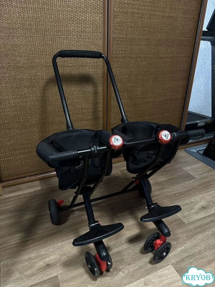 Коляска трость Baby Bike для двойни/погодок фото 1