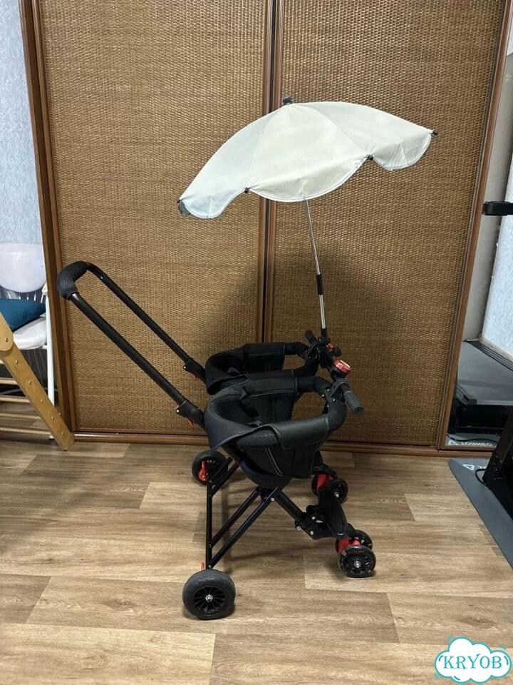Коляска трость Baby Bike для двойни/погодок фото 2