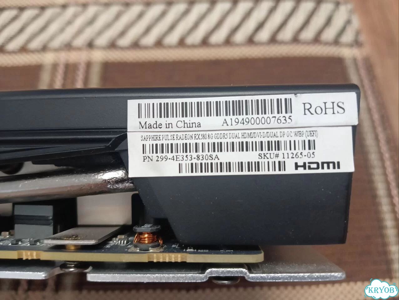 Sapphire pulse radeon rx 580 8gb фото 3