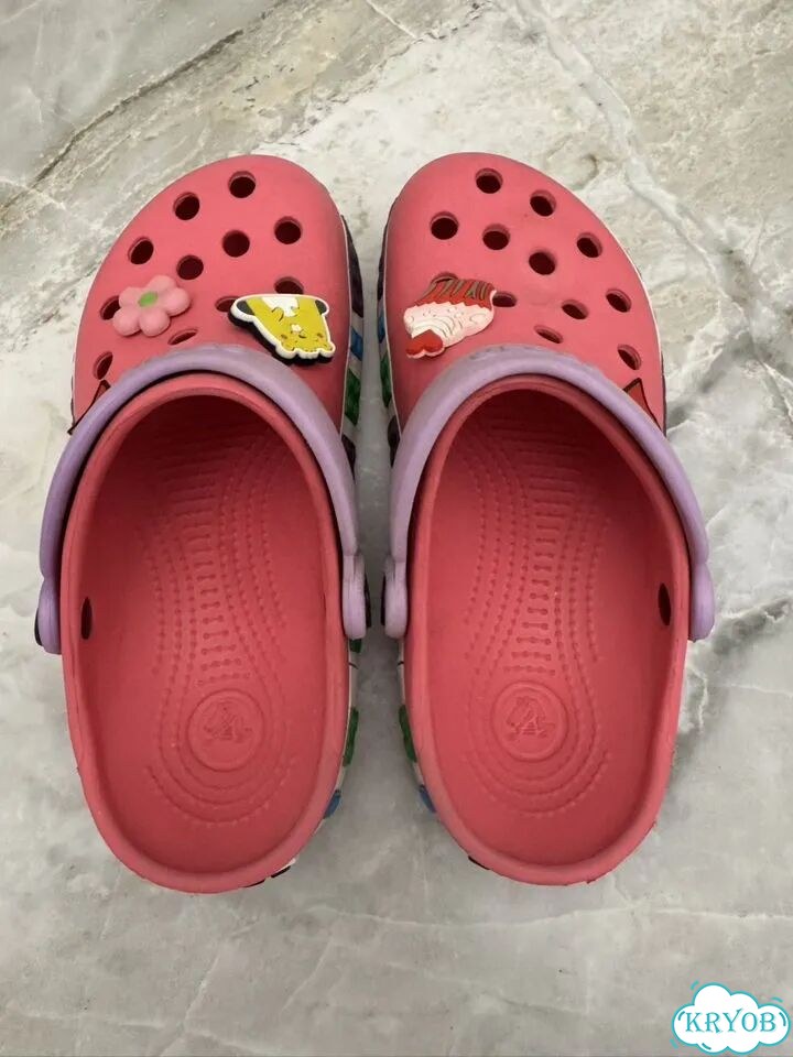 Crocs lego c 12 c 13 розовые 29-30 фото 5