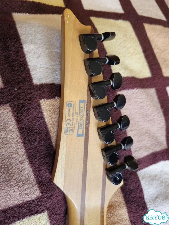 7 - струнная электрогитара Ibanez RG7321 фото 4