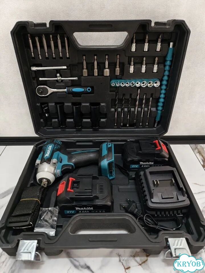 Аккумуляторный Гайковерт Makita 350Nm фото 4