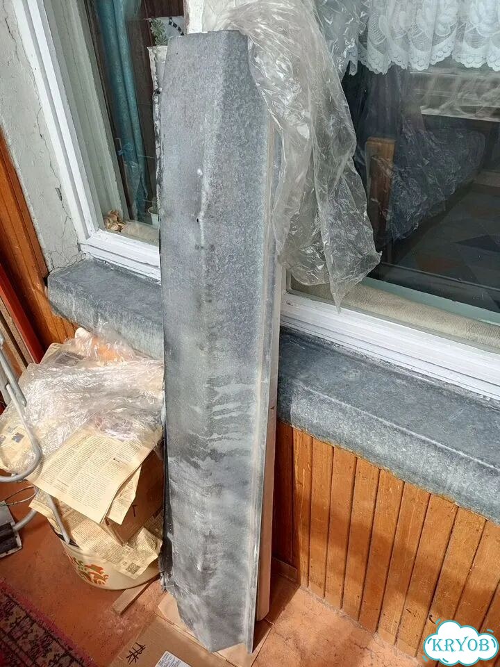 Карниз оконный жестяной фото 1