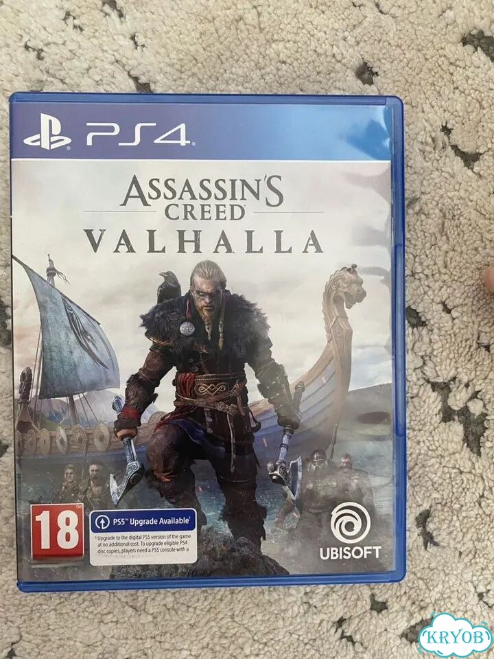 Assassins creed valhalla ps4 диск фото 1