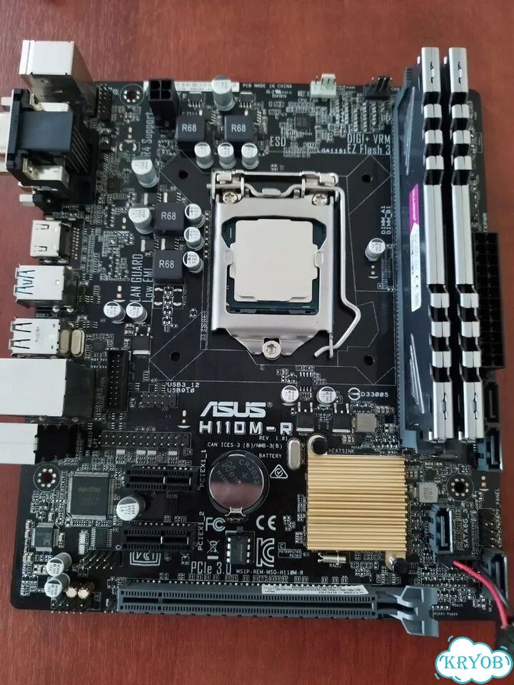 Мат. Плата Asus, Проц Pentium, озу DDR4 фото 4