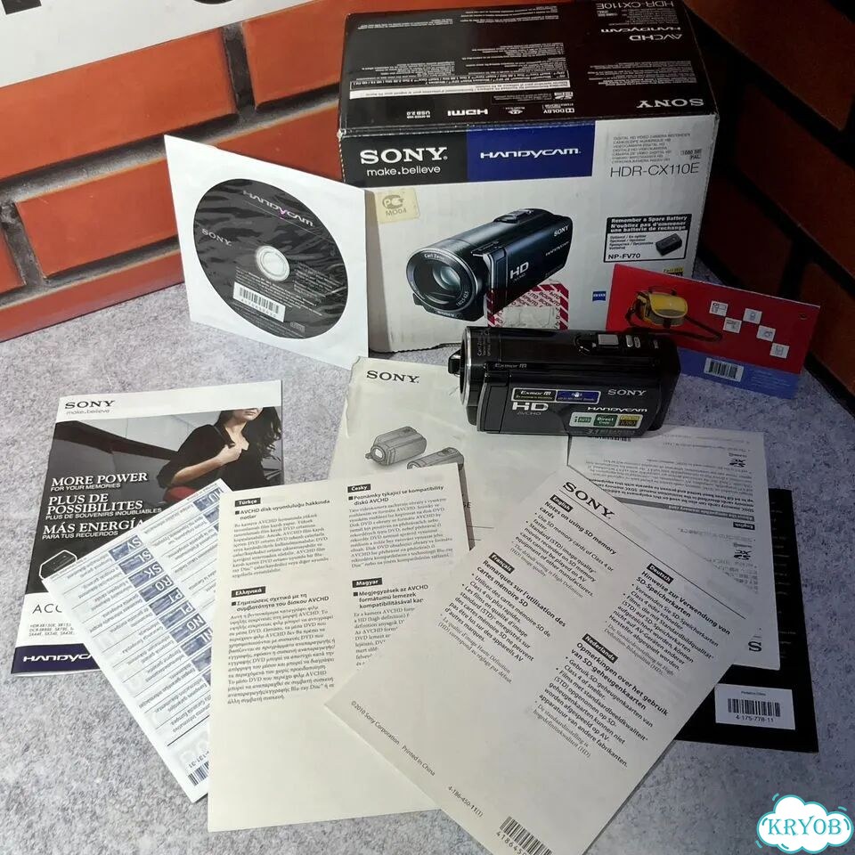 Камера Sony HDR-CX110E фото 5