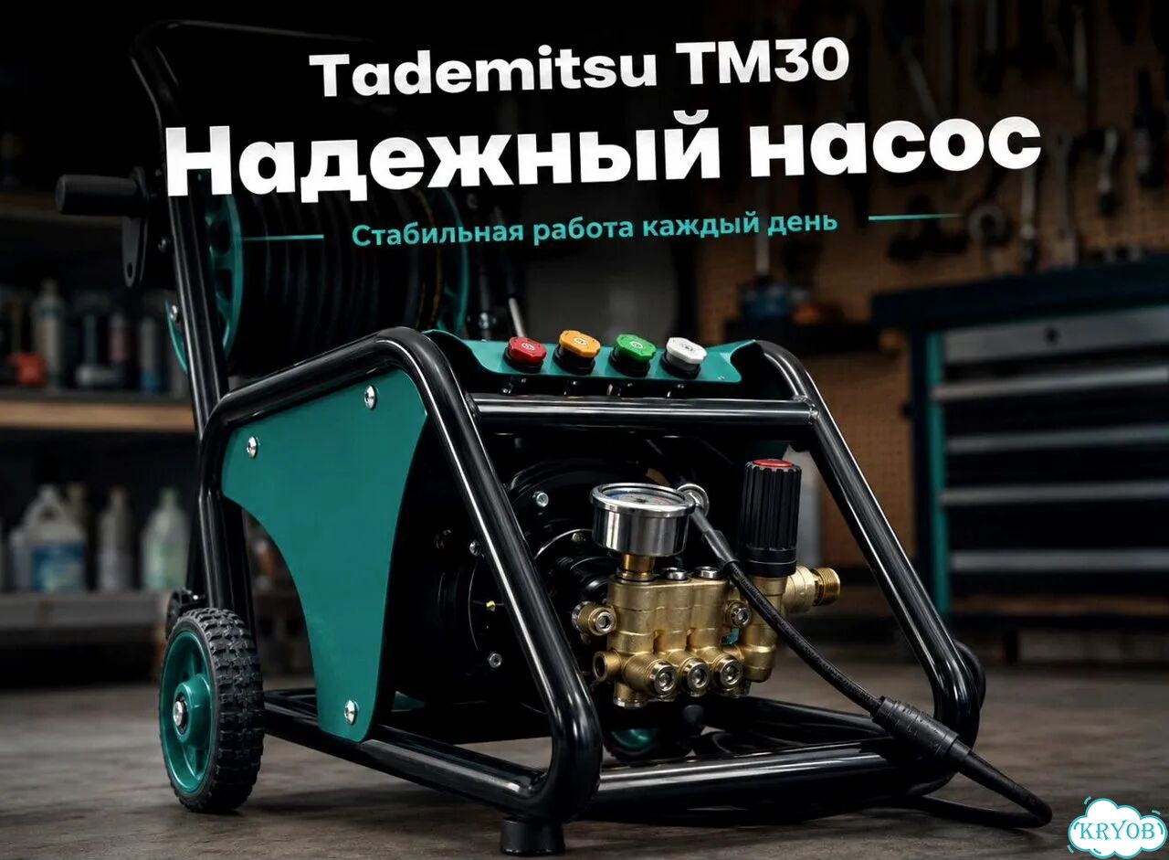 Мойка Tademitsu TM30 200 бар для авто и дома фото 5