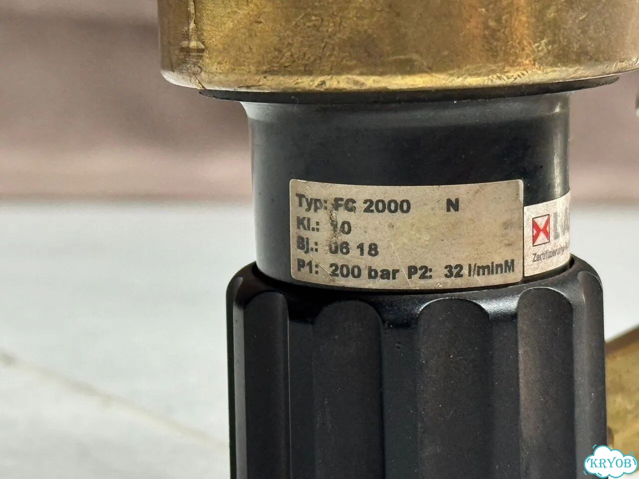 Редуктор азотный Messer Constant 2000, 50 бар фото 4