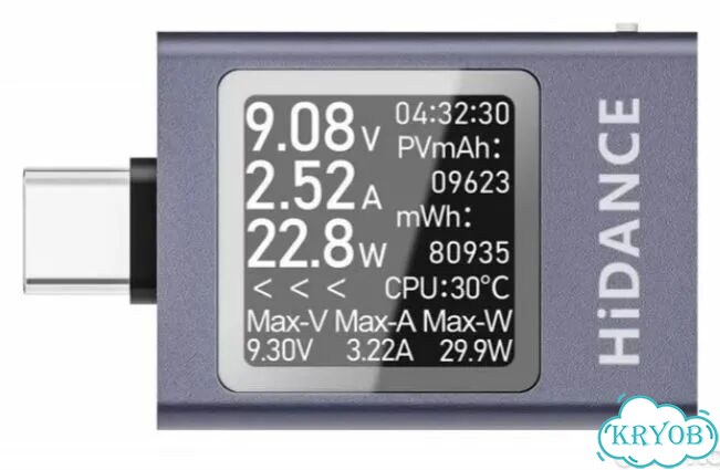 USB тестер Atorch AT085 фото 3