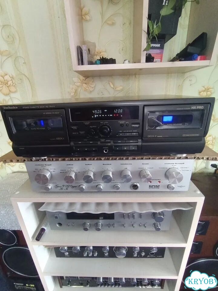 Кассетная дека technics rs tr 474 фото 1