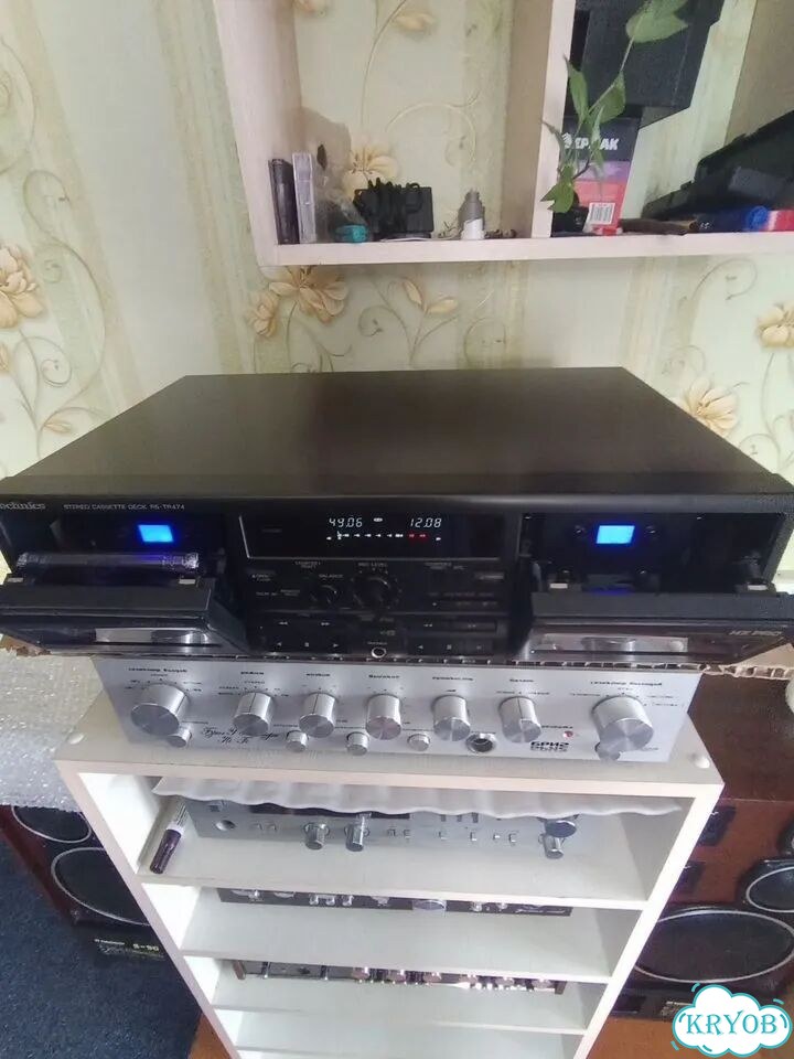 Кассетная дека technics rs tr 474 фото 2