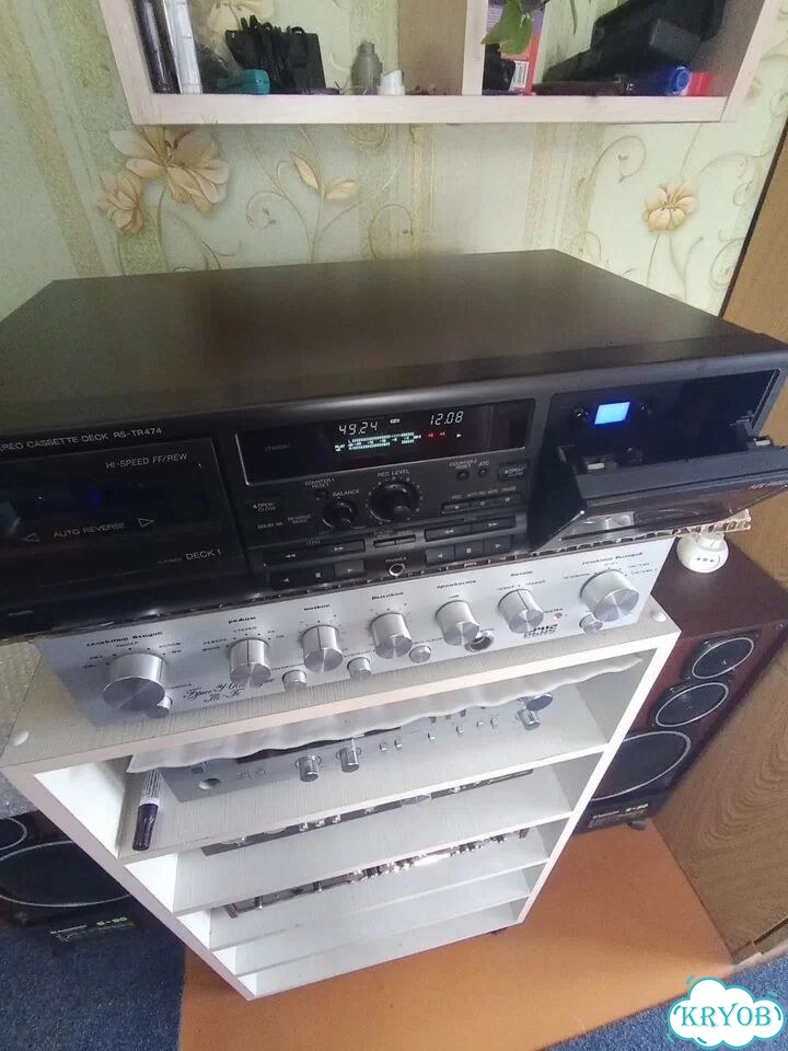 Кассетная дека technics rs tr 474 фото 3