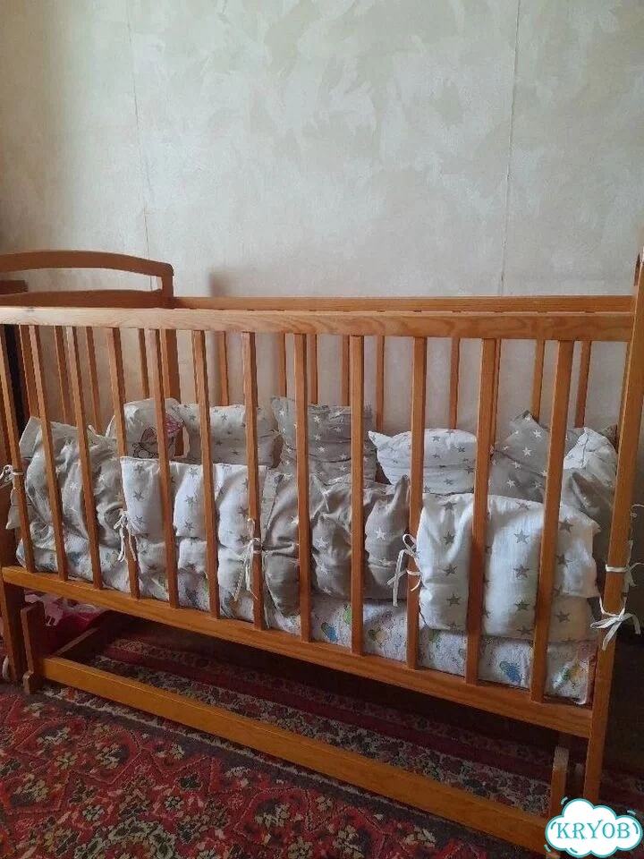 Детская кроватка с маятником фото 2
