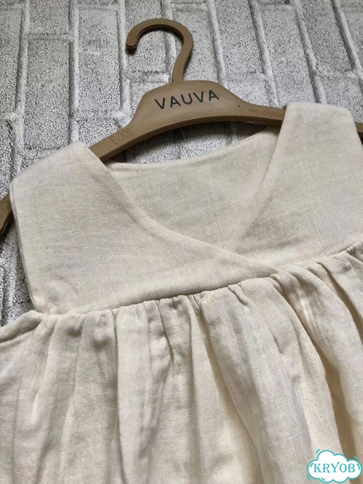 Муслиновое платье новое Ваува Vauva для девочки фото 4