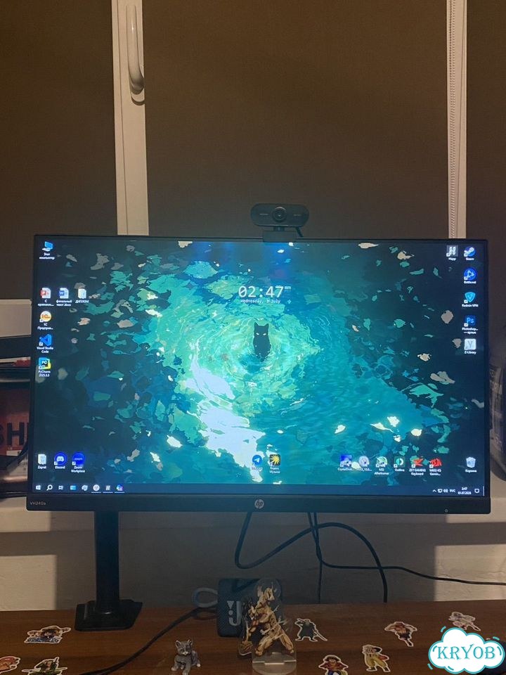 Монитор HP VH240a фото 3