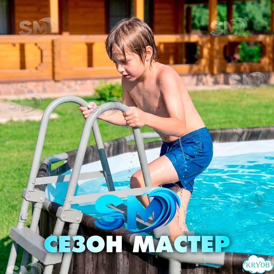 Бассейн Bestway 6.10x3.66x1.22 9Мая2А фото 3