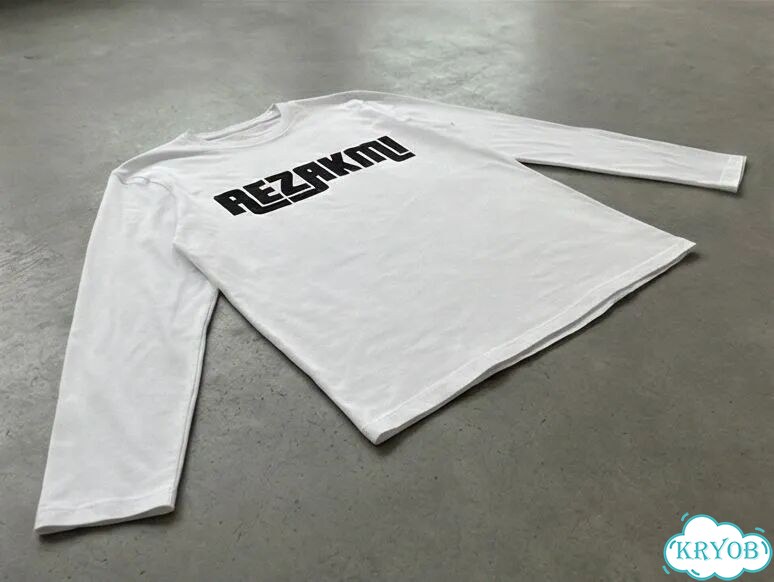 Лонгслив белый aezakmi AD0010 фото 3