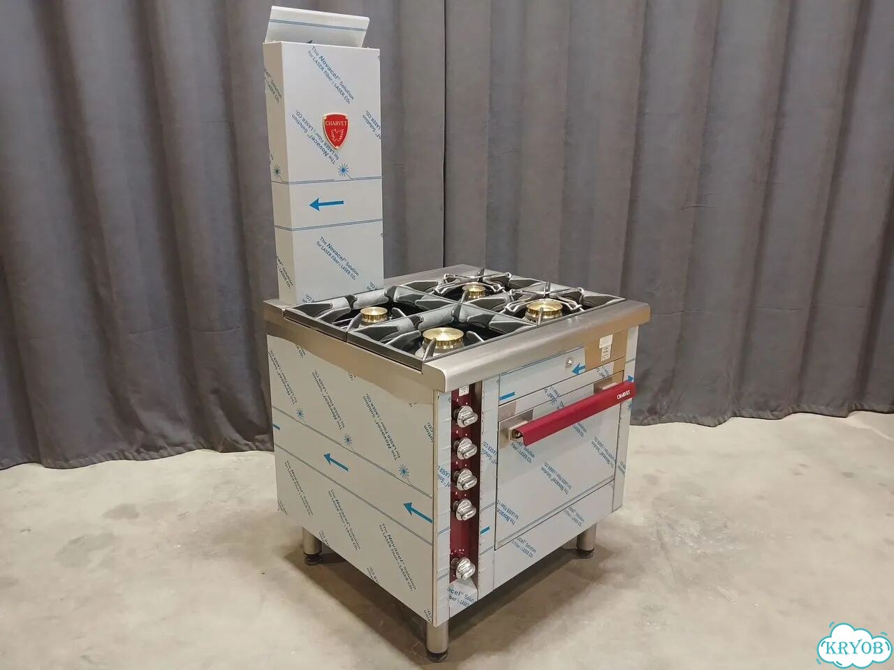 Плита газовая Charvet V01579 (новая, дух. шкаф) фото 3