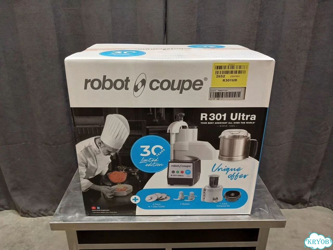 Процессор Robot Coupe R301 Ultra (новый, диски) фото 10