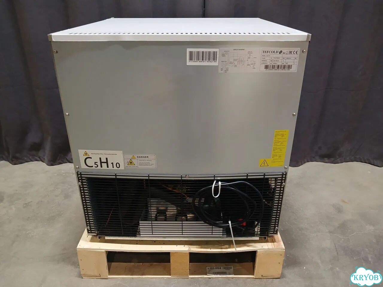 Шкаф шоковой заморозки Tefcold BLC3 (новый, 3 ур) фото 9