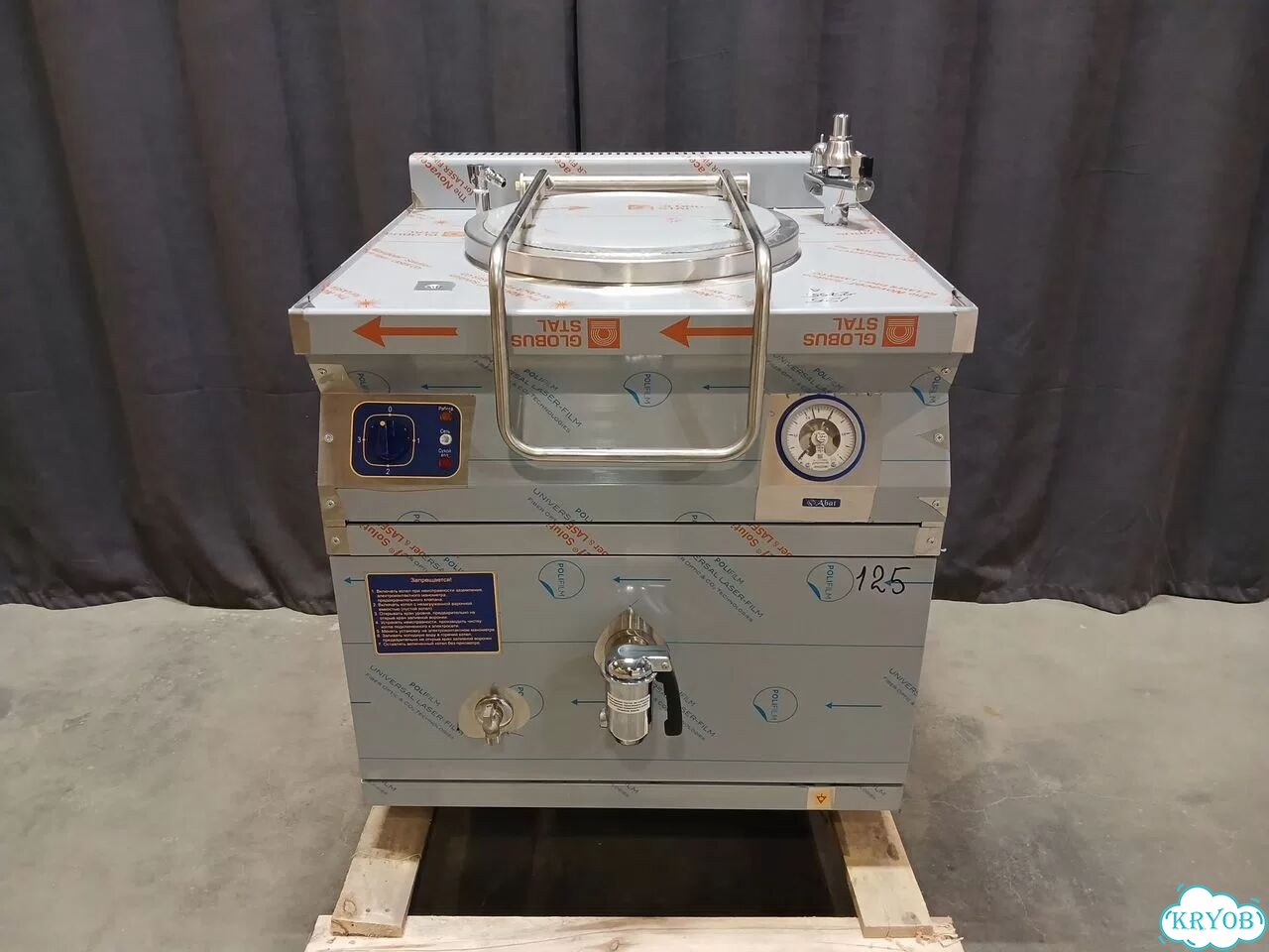Котел пищеварочный Abat кпэм-60/7-T (новый, 60л) фото 1