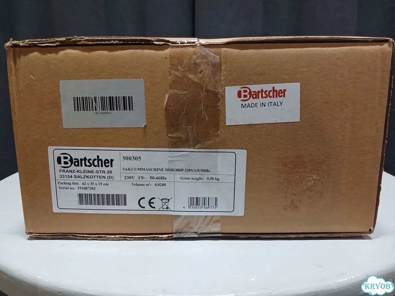 Упаковщик вакуумный Bartscher 300P/MSD (новый) фото 8